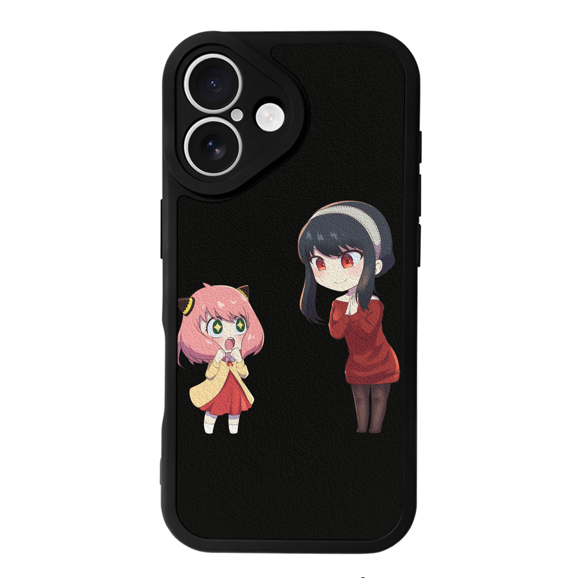 （画像用） SPY×FAMILY间谍家家酒 【iPhone 16シリーズ対応】シリコンスマホケース（レザー調） 材質：シリコン